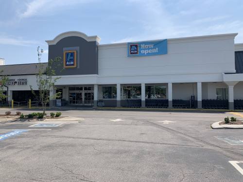 Aldi, 209 S. Royal Oaks Blvd., Franklin, reopened May 12 after a remodeling to add more refrigeration space and a new layout. (Maureen Sipperley/Community Impact Newspaper)