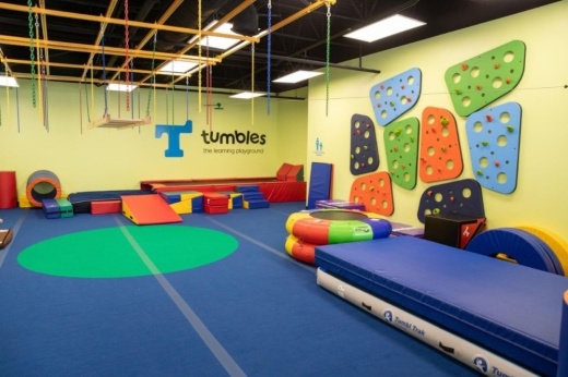 Tumbles, a kids fitness center, offers parent-child, preschool and grade school classes. (Courtesy Tumbles)