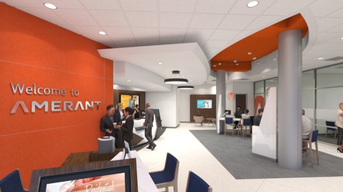 Montrose's Amerant Bank location is relocating to the Texas Medical Center area. (Courtesy Amerant Bank)