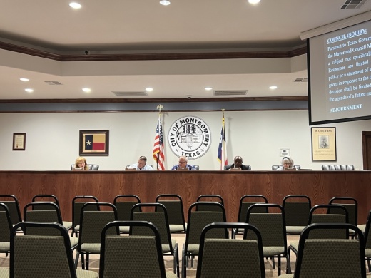 Montgomery City Council appointed Assistant City Administrator Dave McCorquodale as interim city administrator at its May 21 meeting. (Maegan Kirby/Community Impact Newspaper)