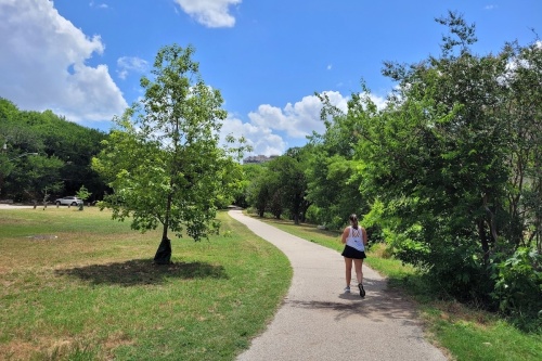 The Shoal Creek Trail currently runs parallel to the creek from Lady Bird Lake to Braker Lane north of US 183. (Jennifer Schaefer/Community Impact Newspaper)