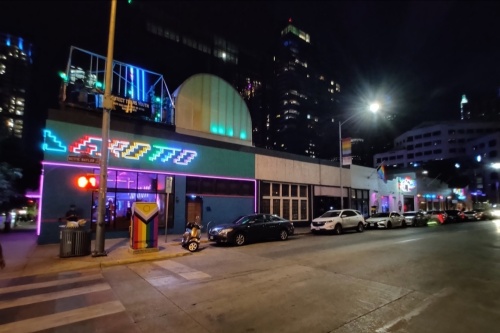 A strip of West Fourth Street bars in Austin's unofficial LGBTQ district is slated for demolition. (Ben Thompson/Community Impact Newspaper)