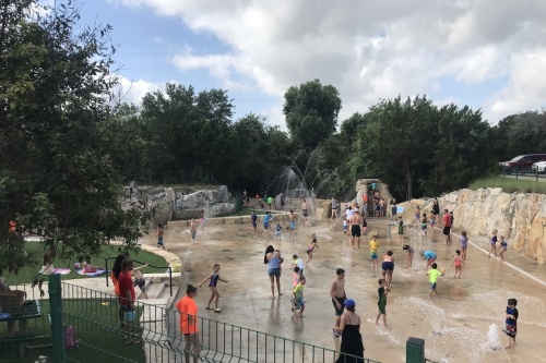The Quarry Splash Pad opened for the summer season on May 28. (Photo Courtesy Williamson County Parks & Recreation)