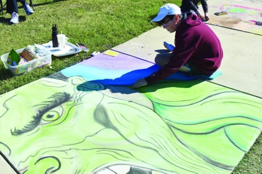 Flower Mound will host the Chalk the Walk art contest at Heritage Park. (Courtesy Flower Mound Parks and Recreation)