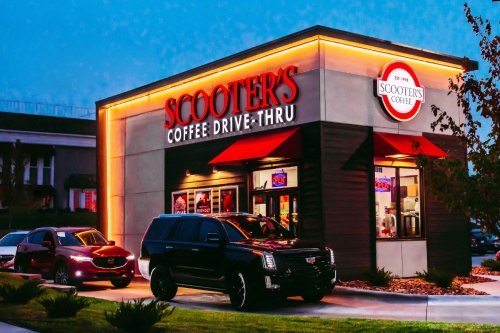 Scooter's Coffee will open its second Katy location this year in late June. The first appeared April 22 along Fry Road. (Courtesy Scooter's Coffee)