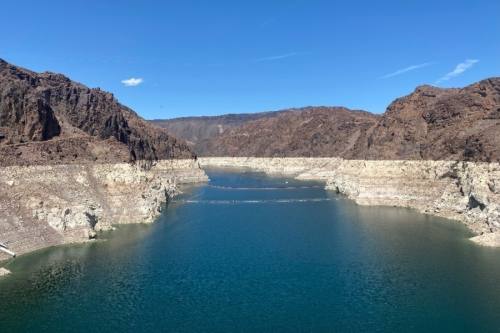 Water levels at Lake Mead are at historically low rates. (Michelle Johnson/Community Impact Newspaper)