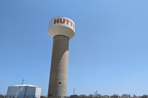 Photo of Hutto water tower