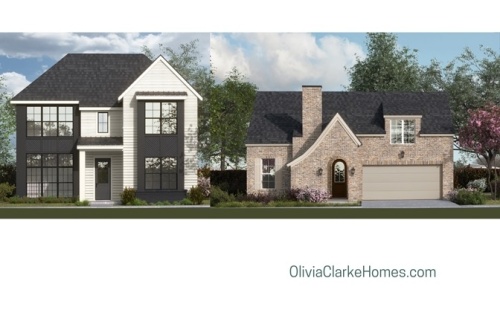 Olivia Clarke Homes presents College Street, a 20-home project influenced by downtown McKinney’s historical architecture. (Courtesy Olivia Clarke Homes)