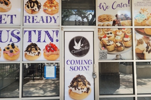 Cinnaholic is opening this summer in the Arboretum area. (Jennifer Schaefer/Community Impact Newspaper)