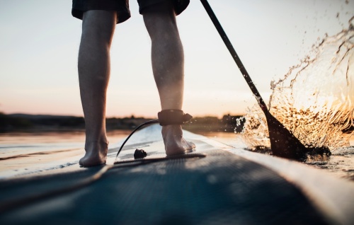 According to city officials, the halt on standup paddleboarding is out of "an abundance of caution" and will reopen should test results come back in accordance with safety standards. (Courtesy Adobe Stock)