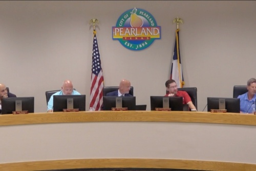 Harris-Brazoria Counties Municipal Utility District No. 509 has added a new acreage of land to its service area. (Screenshot of Pearland City Council livestream)