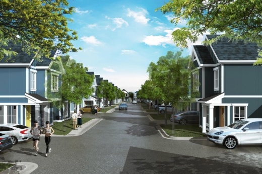 A new single-family for-rent community was brought to the McKinney Planning and Zoning Commission on June 14 for consideration. (Rendering courtesy city of McKinney, Continental Properties)