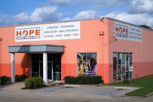 The Austin Disaster Relief Network's first Hope Family Thrift Store is located at 1122 E. 51st St. (Courtesy Austin Disaster Relief Network)