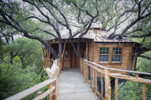 Candlelight Ranch has a wheelchair accessible treehouse. (Courtesy Candlelight Ranch)