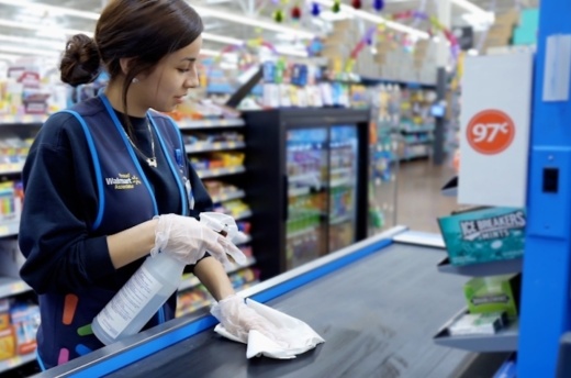 store clerk at Walmart