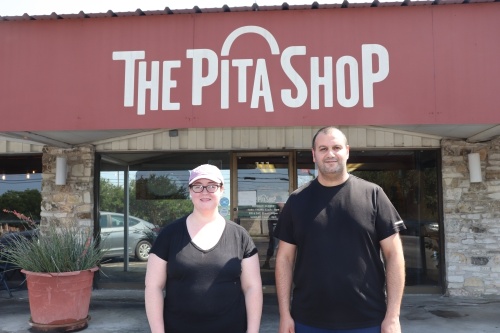 Susan Mutschlechner-Aldmour and Omar Aldmour have owned and operated The Pita Shop since 2015.