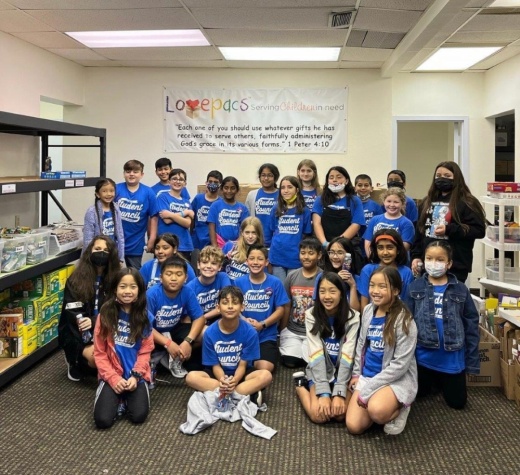 Lovepacs ensures children struggling with food insecurity have access to meals.