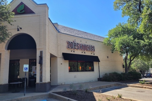 Zoës Kitchen in the Arboretum will close July 20. (Jennifer Schaefer/Community Impact Newspaper)