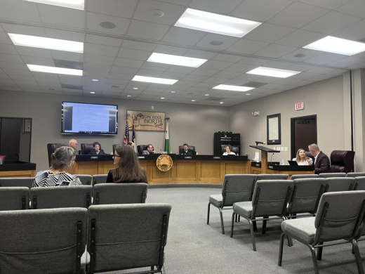 The Oak Ridge North City Council voted to renew the city's contract with Waste Management June 27. (Kylee Haueter/Community Impact Newspaper)