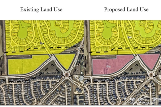 Katy City Council voted to rezone the Davoody Tract from residential to commercial use at a June 27 meeting. The land was originally annexed in October 2021 with this change in mind. (Courtesy City of Katy)