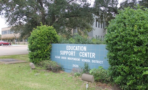 Clear Creek ISD sign