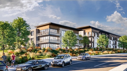 An artist's rendering of The Pearl. (Courtesy of The Morgan Group/Community Impact Newspaper)