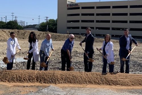 A groundbreaking was held on June 29 for the Methodist Plaza II expansion, which is located beside Methodist Hospital Northeast. (Courtesy Methodist Hospital Northeast)