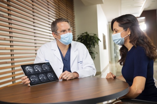 doctor consulting with a patient