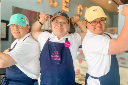 Howdy Homemade Ice Cream seeks to change the perception and hiring of adults with special needs. The Katy franchise celebrates its one-year anniversary on July 22. 