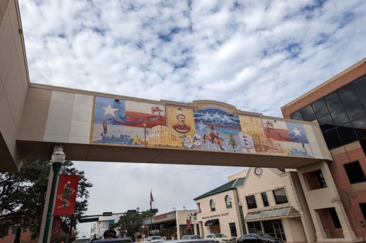 Montgomery County mural in Conroe