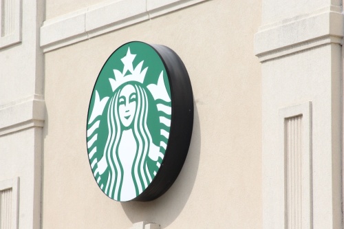 On May 13, Starbucks opened a new location on the ground floor of The Mark luxury apartments in City Place. (Emily Lincke/Community Impact Newspaper)