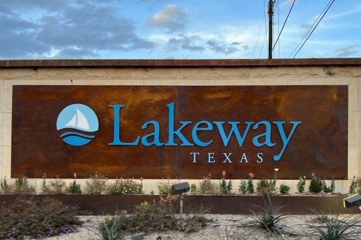 lakeway city sign