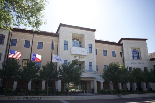 Colleyville city hall and library 