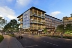 Developers plan to construct the first seven-story office building as a speculative mass timber building, making it the first of its kind in DFW, according to Gloria Salinas, vice president of the Frisco Economic Development Corporation. (Courtesy Crow Holdings Development)