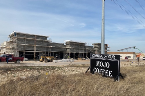 Following construction delays, Mojo Coffee will tentatively open its first Round Rock location in August. (Brooke Sjoberg/Communitu Impact Newspaper)