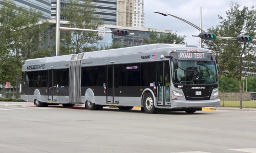 The new METRORapid service is planned to run between the Tidwell Transit Center and West Chase Park & Ride. (Matt Dulin/Community Impact Newspaper)