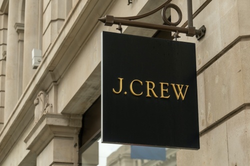 J.Crew sign.
