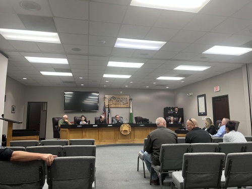 The Oak Ridge North City Council discussed a problem with water meters at Oak Ridge High School at its July 11 regular meeting. (Kylee Haueter/Community Impact Newspaper)