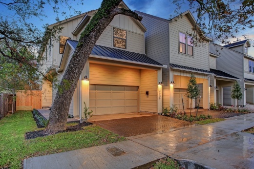 A representative for real estate brokerage Happen Houston said White Oak Station will offer designs and finishes similar to those from its Heights-area Park at Northwood development. (Courtesy City Choice Homes)