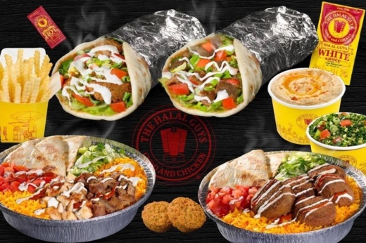 The Halal Guys will occupy a 1,500 square foot suite in the Shoppes at Eldorado development that will also feature Crumbl Cookies and PT Neighborhood Pizzeria. (Courtesy The Halal Guys)