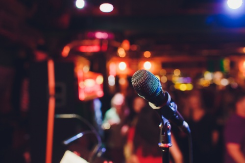 Sugar Land Sing-A-Long Karaoke gives people the chance to sing on a stage. (Courtesy Canva)