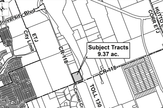 By unanimous vote, city officials authorized Round Rock Mayor Craig Morgan at a July 14 meeting to execute a development agreement with property owner LSBD Inc. regarding a future affordable housing option near SH 130. (Courtesy city of Round Rock)