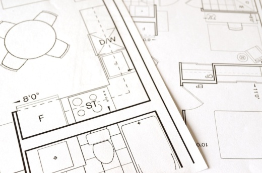 a blueprint for construction