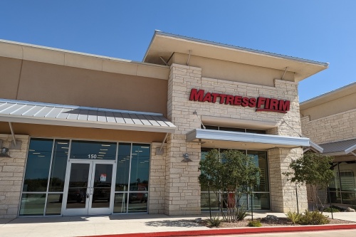 Photo of the new Mattress Firm store on US 79 in Hutto