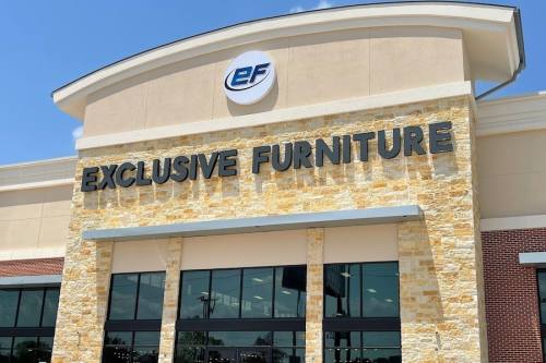 Exclusive Furniture will open its eighth location to the public July 23 at 16515 I-45, Houston. (Courtesy Exclusive Furniture)