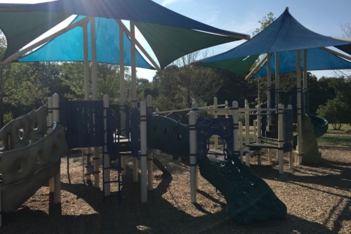 New playground equipment is proposed at at The Parks at Town Center, which is located at 1100 Bear Creek Parkway in Keller. (Courtesy city of Keller)