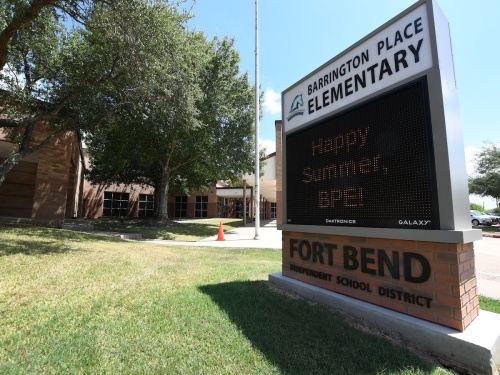 Remediation efforts for nonairborne mold found at Barrington Place Elementary School will push staff and students to neighboring campuses next year. (Hunter Marrow/Community Impact Newspaper)