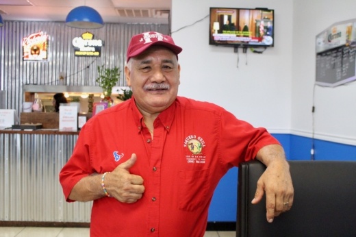 Humberto Bahena-Cuevas worked as a cook in Houston before opening Vaquero Grill. (Jishnu Nair/Community Impact Newspaper)