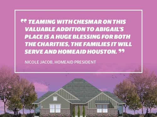 Two 1,000-square-foot duplexes that will provide transitional living for mothers and their children in crisis situations will break ground July 26. (Courtesy Chesmar Homes)