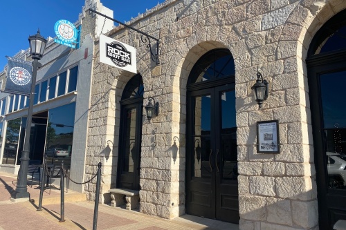 The Rock Shot Bar & Patio opened June 16 at 112 E. Main St., Round Rock, next door to The Rock Sports Bar. (Brooke Sjoberg/Community Impact Newspaper)